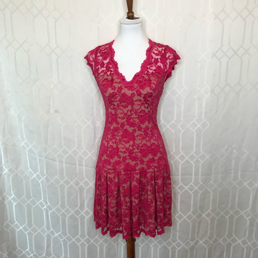 Lace Pink Dress